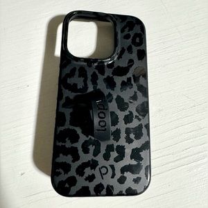 Loopy Case - iPhone 14 Pro Midnight Leopard